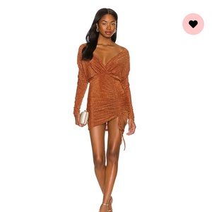 REVOLVE SUPERDOWN OFF SHOULDER DRESS